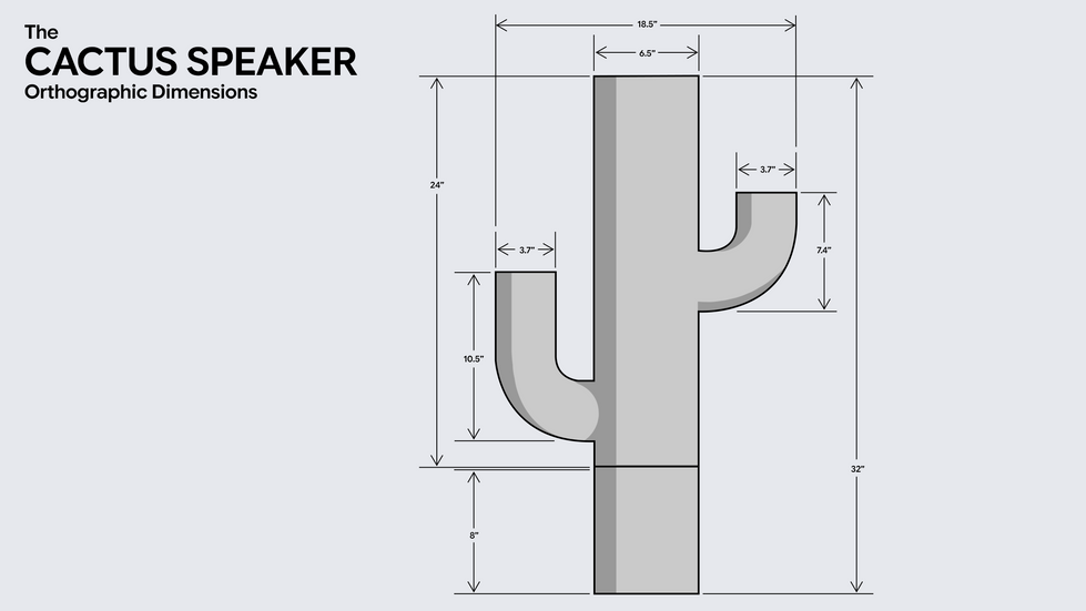 cactus speaker ortho