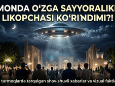 Osmonda o‘zga sayyoraliklar likopchasi ko‘rindimi?