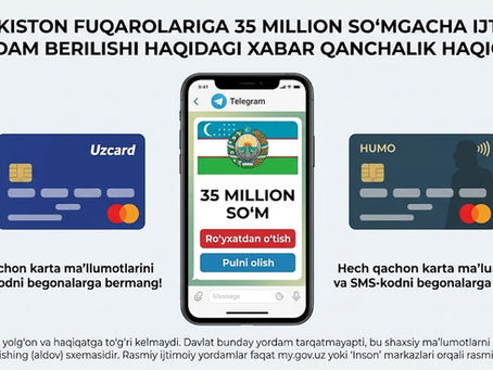 Is It True That Uzbek Citizens Can Receive Up to 35 Million Soums in Social Assistance?