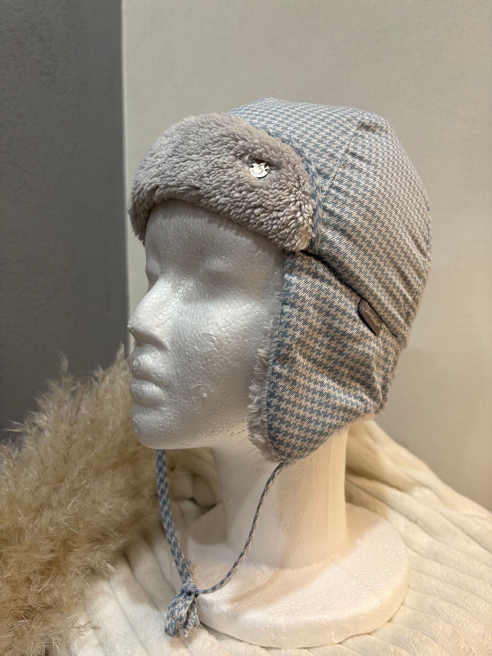 Miniaturbild: STERNTALER  JUNGEN FLIEGERMÜTZE hellblau