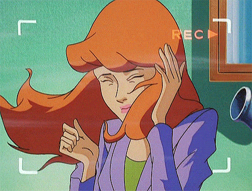 Image result for daphne scooby doo gif hair