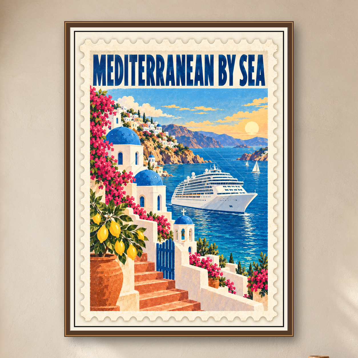 Poster - Stamp Collection - Med