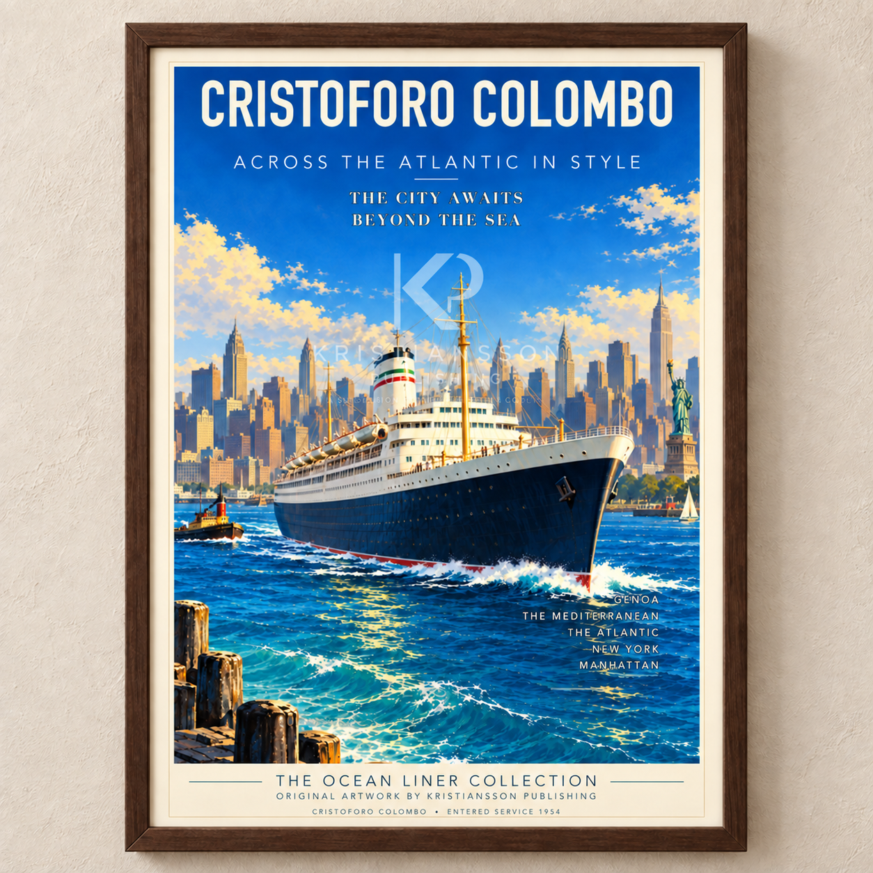 Poster - Kristiansson Collection - Cristoforo Colombo