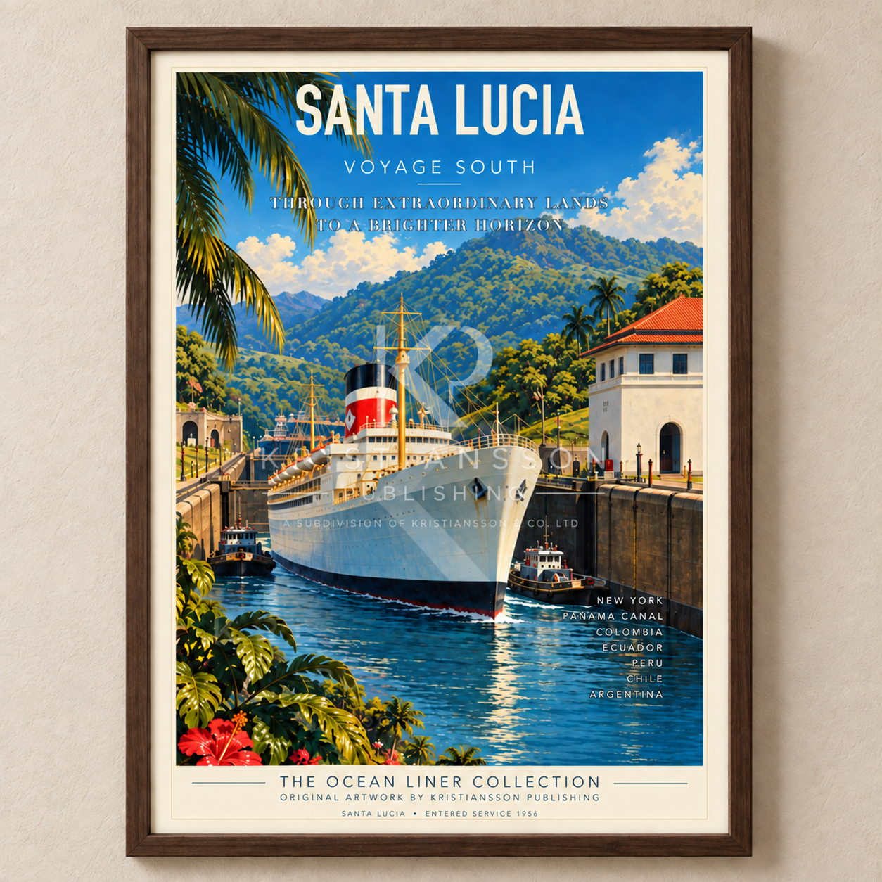 Poster - Kristiansson Collection - Santa Lucia