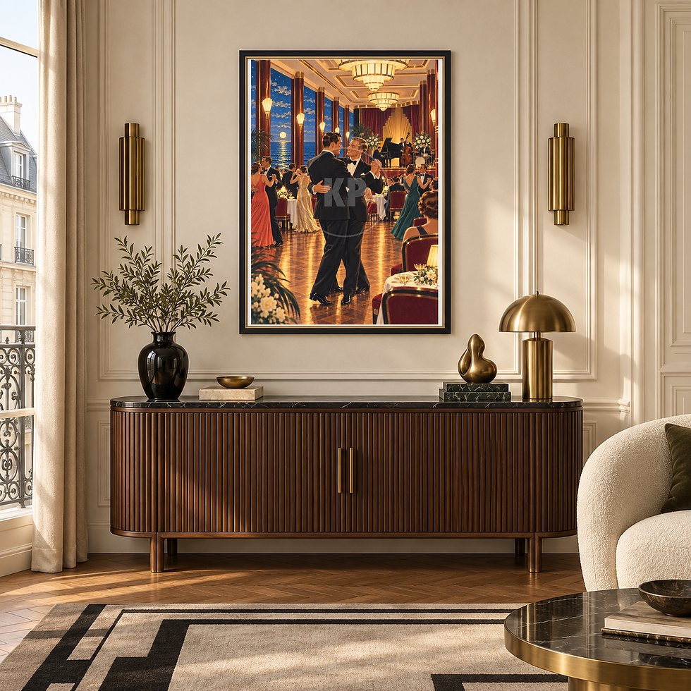 Thumbnail: Poster - Golden Age Collection - Ballroom at Sea