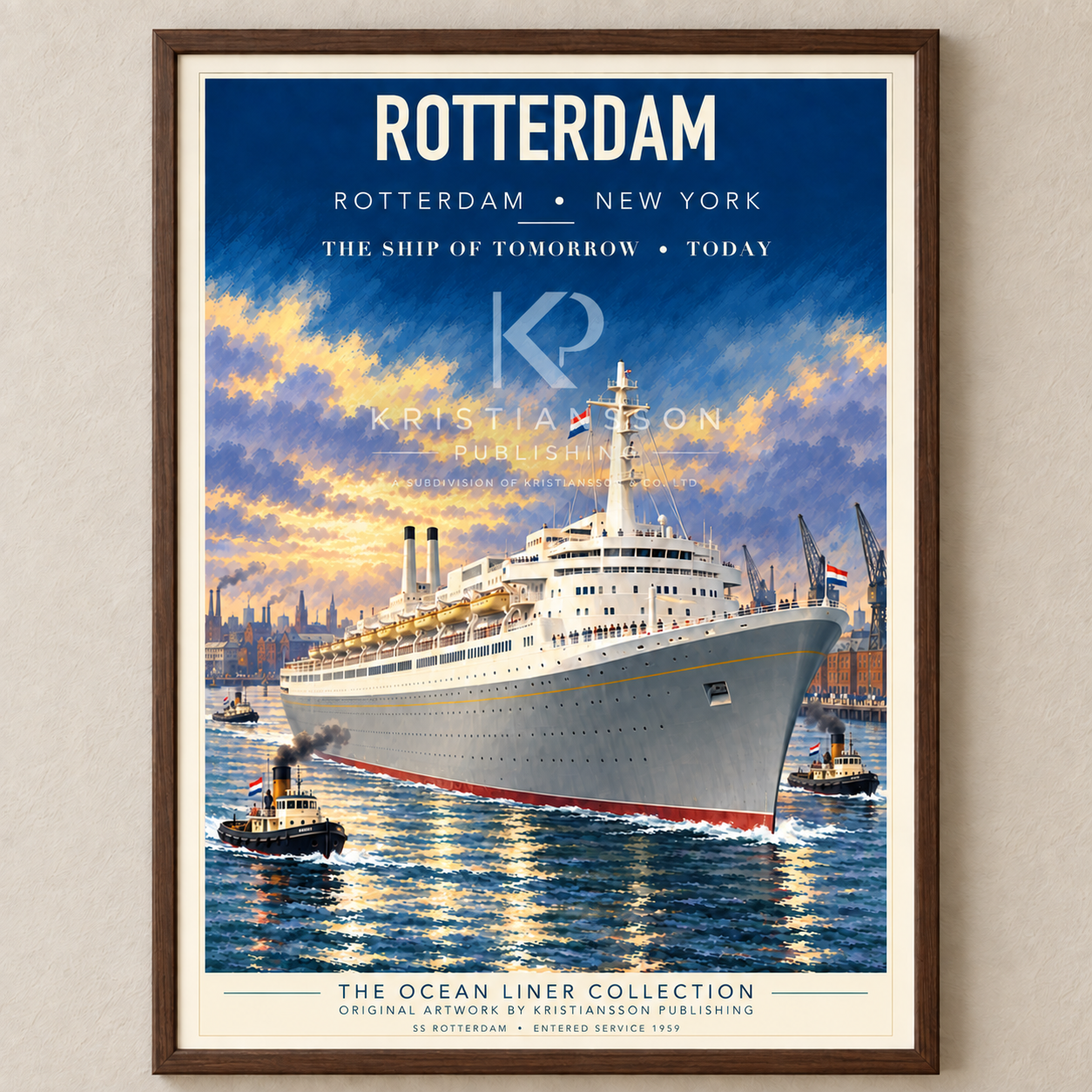 Poster - Kristiansson Collection - Rotterdam