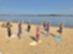 Beach Yoga by Eternal Sunshine Yoga