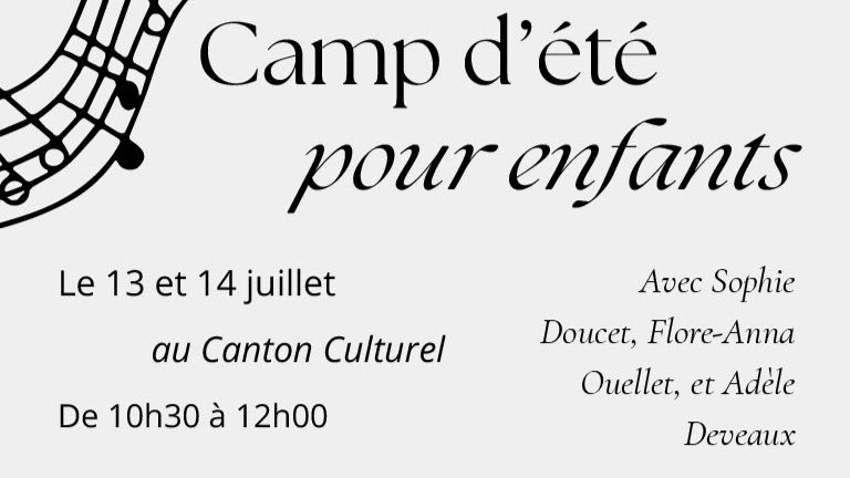 Camp d'été pour enfants