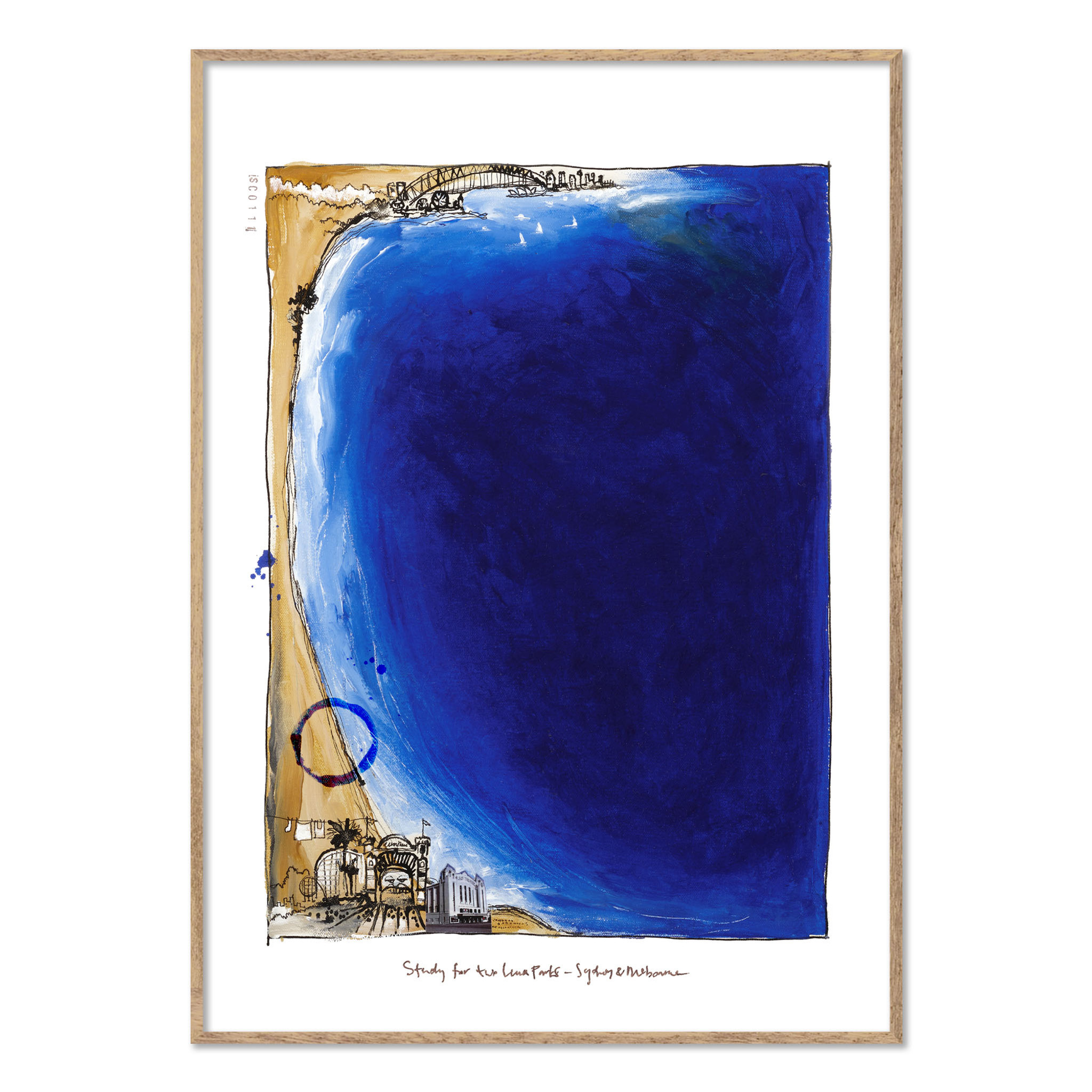 Study for Two Luna Parks