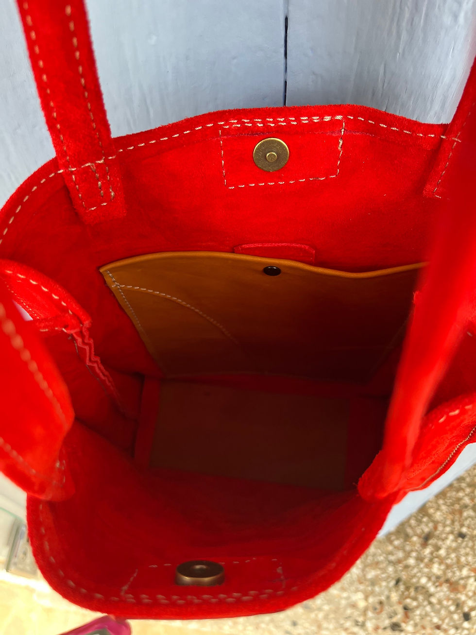 Thumbnail: Peggy Guggenheim Suede bag