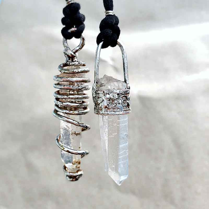 サムネイル： ゼッカデソウザ産ヴィジョンクォーツ・水晶ペンダント