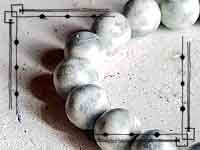 モノトーンの天然石