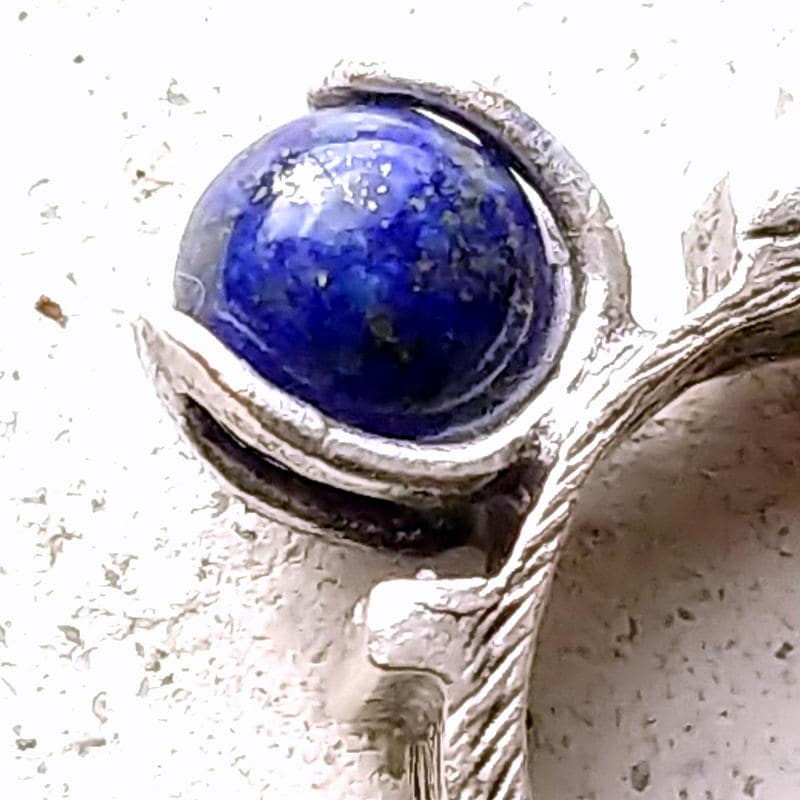 サムネイル： 銀河のラピスラズリ　天然石グラブリング