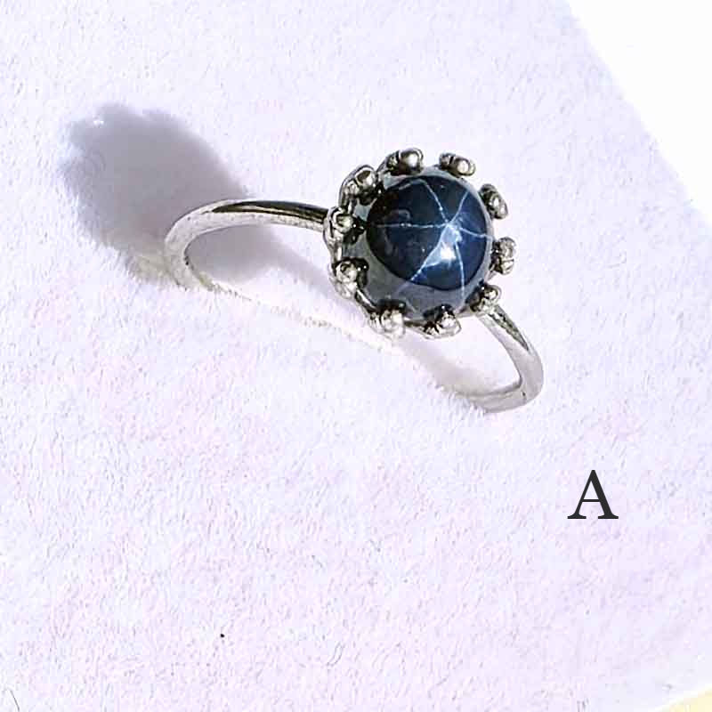 サムネイル： スターサファイアリング