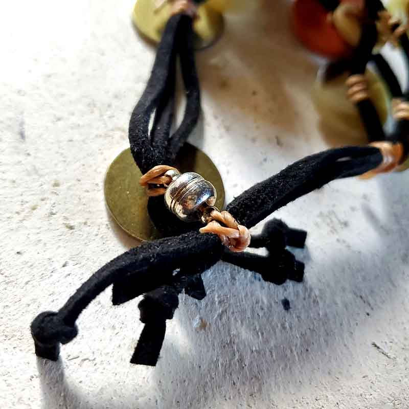 サムネイル： ボタンがいっぱいブレスレット・マグネット留め