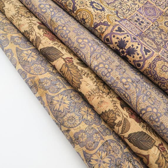 inesjewelryfinding　ポルトガル伝統モチーフのコルクファブリック