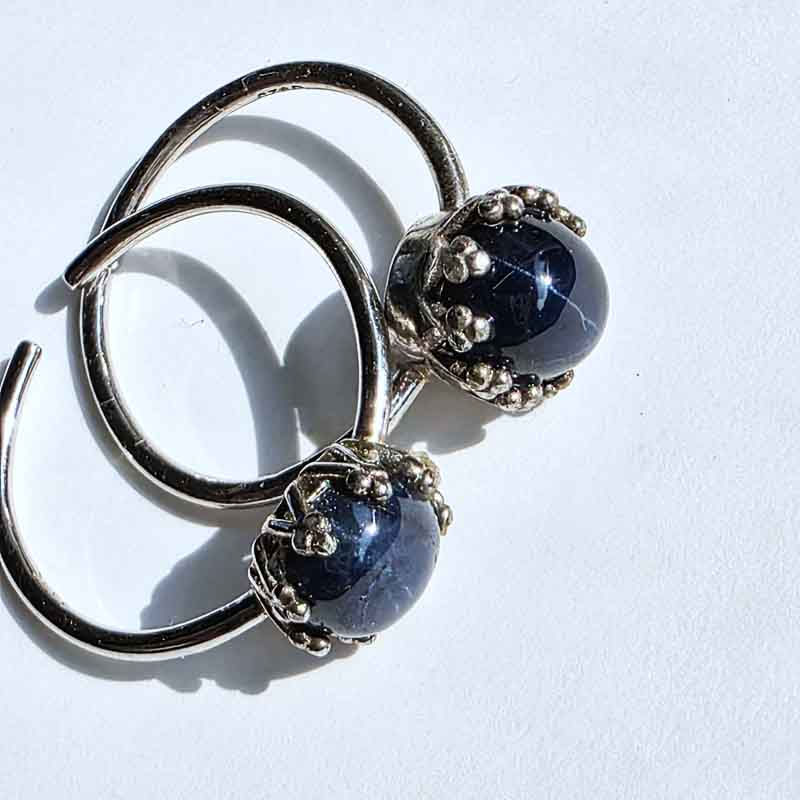 サムネイル： スターサファイアリング