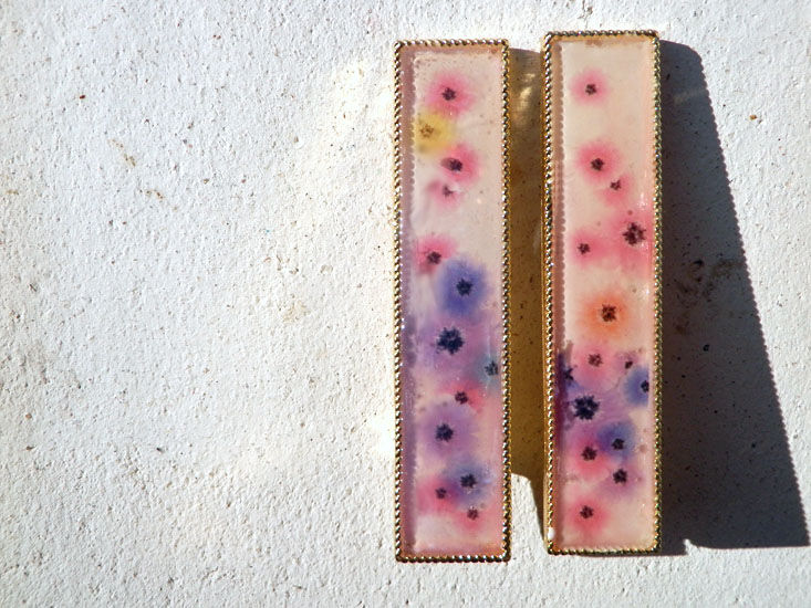 ヘアクリップ＊アネモネ