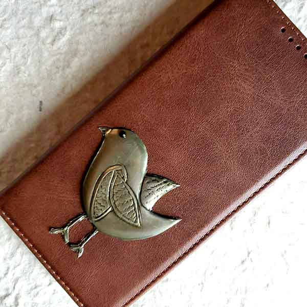 小鳥のスマホケースデコパーツ