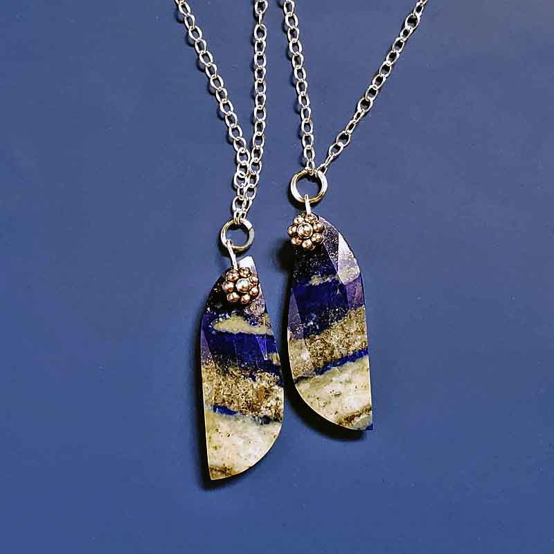 サムネイル： ラピスラズリネックレス～星海の浜