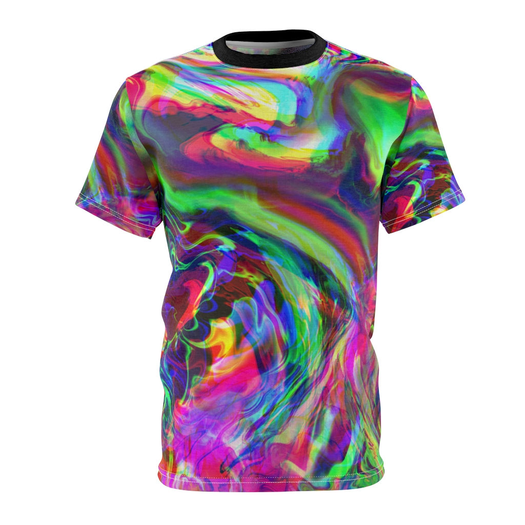 All over print Psychedelic Tee - Adult