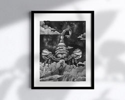 Scorpio-ShadowWhite8x10