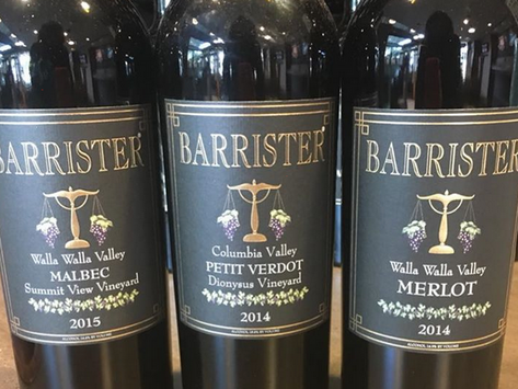 Barrister Winery Wins Top Honors at Wine Competitions