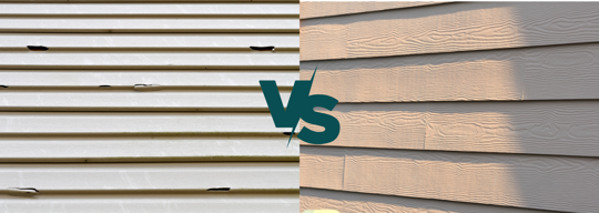 Hardie board siding vs wood siding Texas comparison