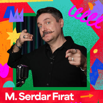 M. Serdar Fırat, İstanbul Teknik Üniversitesi’nde aldığı mühendislik eğitimi sırasında tiyatro ile tanıştı. Üniversite yıllarında oyuncu, yönetmen ve yazar olarak sahneye adım atması, yaratıcı üretimle kurduğu kalıcı bağın başlangıcı oldu.
Reklam yazarlığından senaristliğe, format danışmanlığından yapımcılığa, oyunculuktan seslendirmeye kadar pek çok alanda üretim yapan Fırat, bireyler ve kurumlara yönelik yaratıcı çözümler sunmayı amaçlayan bir yaklaşım geliştirdi.
Bugün, Pervasız Yapım, Babala TV gibi kreatif oluşumlarda şirket ortağı olarak yer almakta, yurt içi ve yurt dışında işletmecilik alanında girişimler yapmakta; birçok platformda ilham veren eğitimler, danışmanlıklar ve yaratıcı projeler üretmeye devam etmektedir.