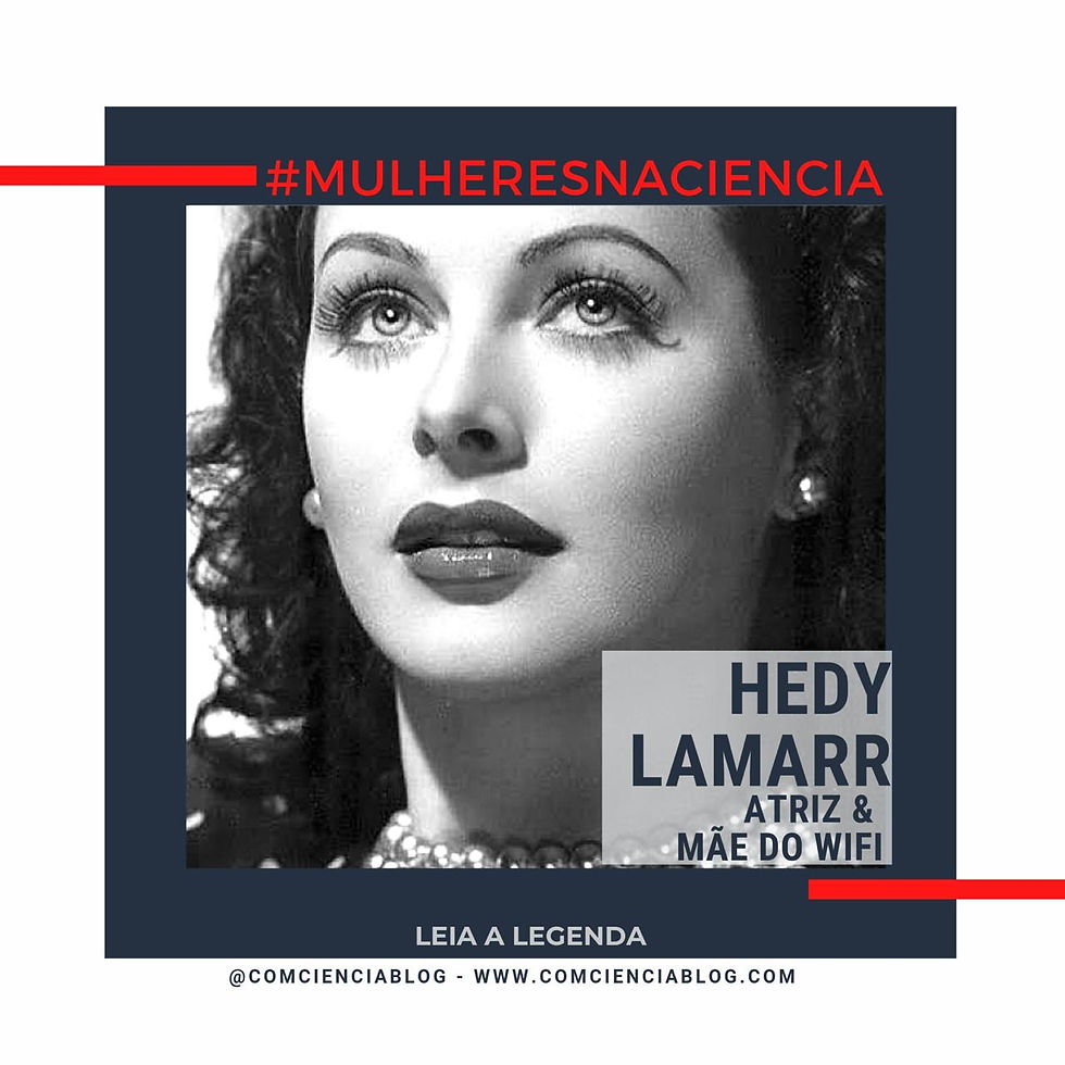 conheça hedy lamaRr, musa do cinema e do wifi