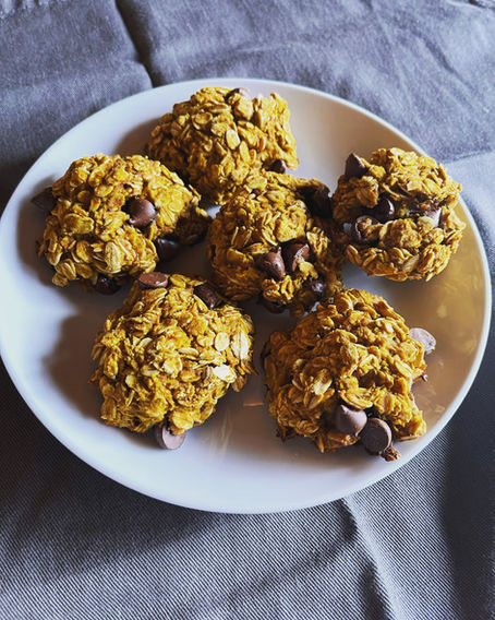 Pumpkin Oatmeal Cookies