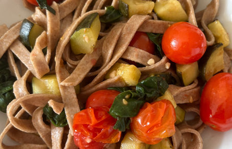 Zucchini Summer Pasta