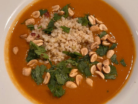 West African Inspired Peanut Soup