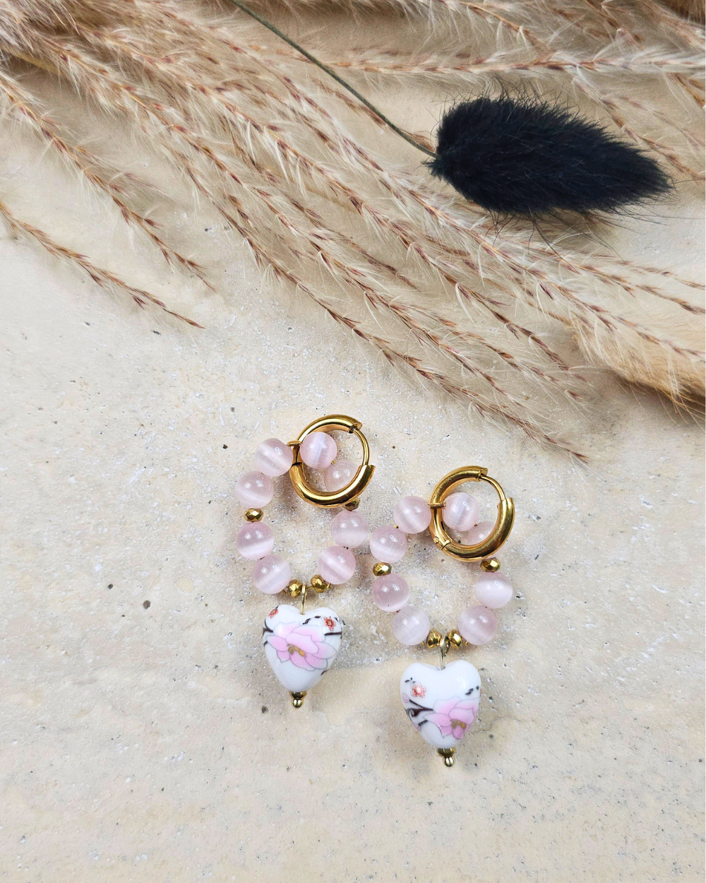 Blossomia | Herz Ohrringe