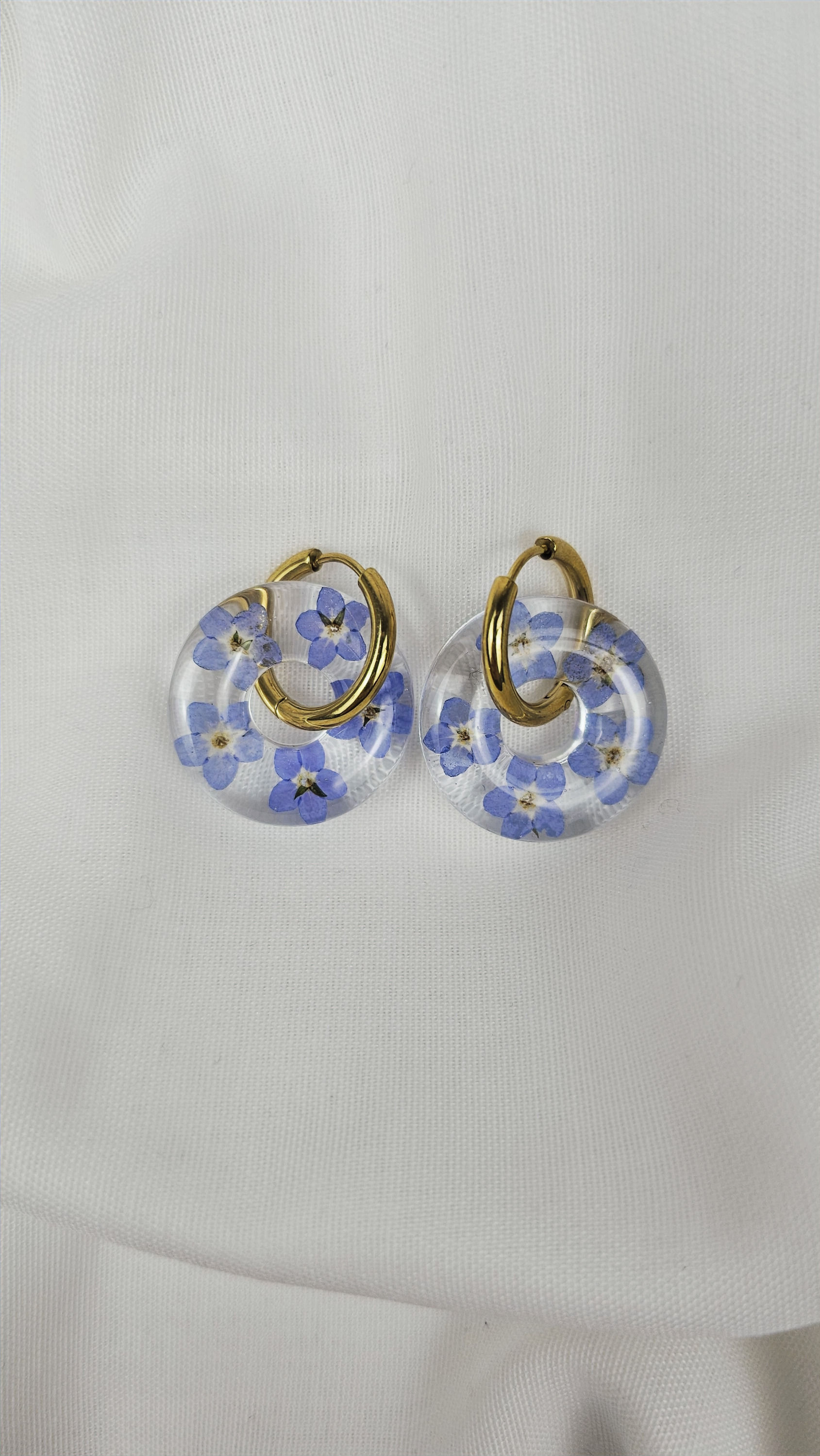 Myosotis | Trockenblume Ohrring