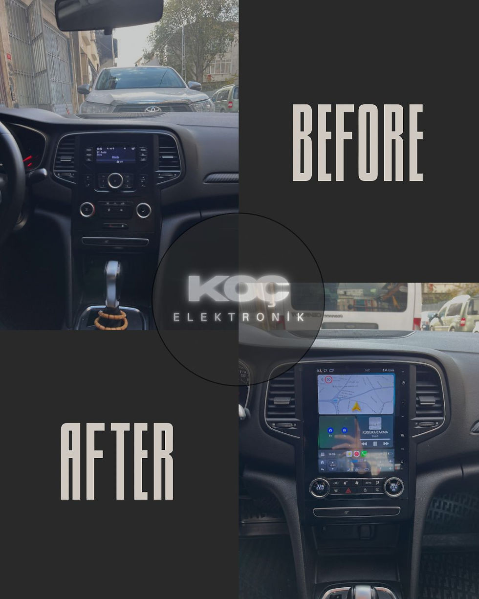 Küçük resim: RENAULT MEGANE 4 ORJ GÖRÜNÜM TESLA MULTİMEDİA