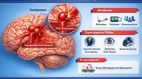 Ανεύρυσμα Εγκεφάλου: Τι είναι, πότε κινδυνεύουμε και πώς αντιμετωπίζεται