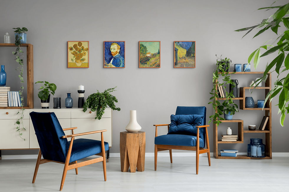 Thumbnail: Vincent Van Gogh Prints - Set of 4 (11x14, 8x10, 5x7 Inches)