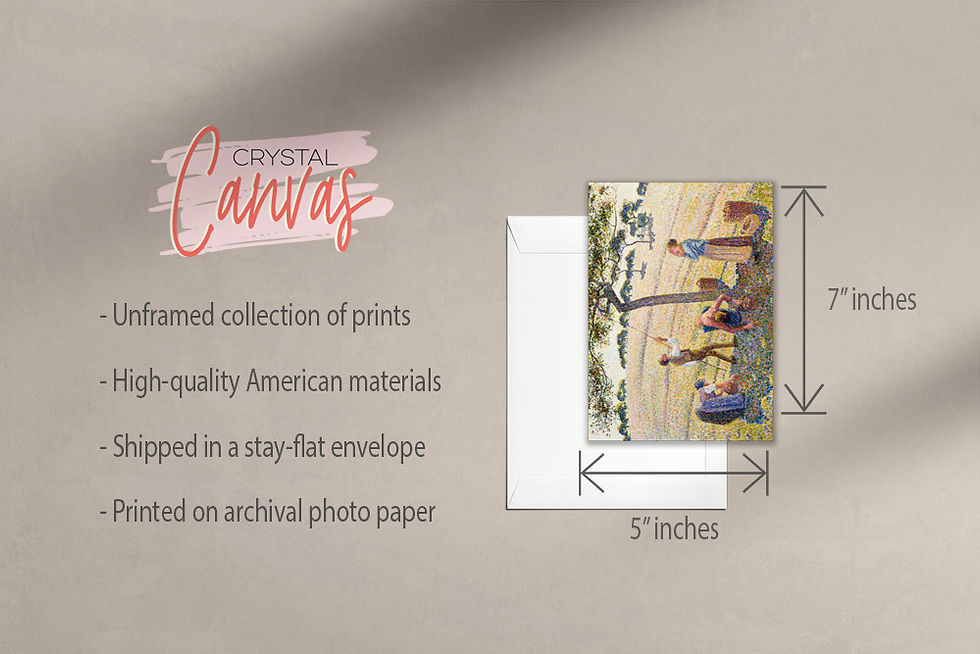 Thumbnail: Camille Pissarro Prints - Set of 4 (11x14, 8x10, 5x7 Inches)