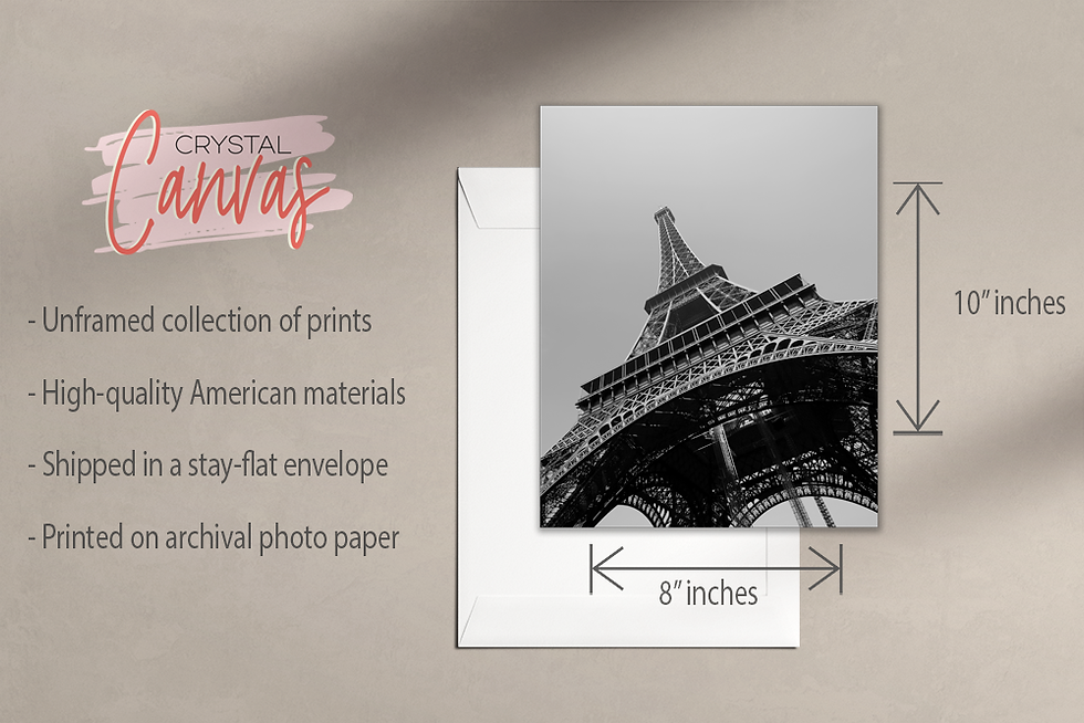 Thumbnail: Paris Decor Prints - Set of 4 (8x10 Inches)