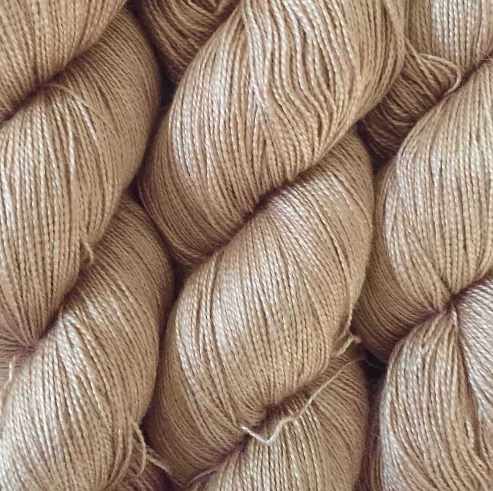 Thumbnail: Baby Camel and Silk Yarn | Luxe Handweaving