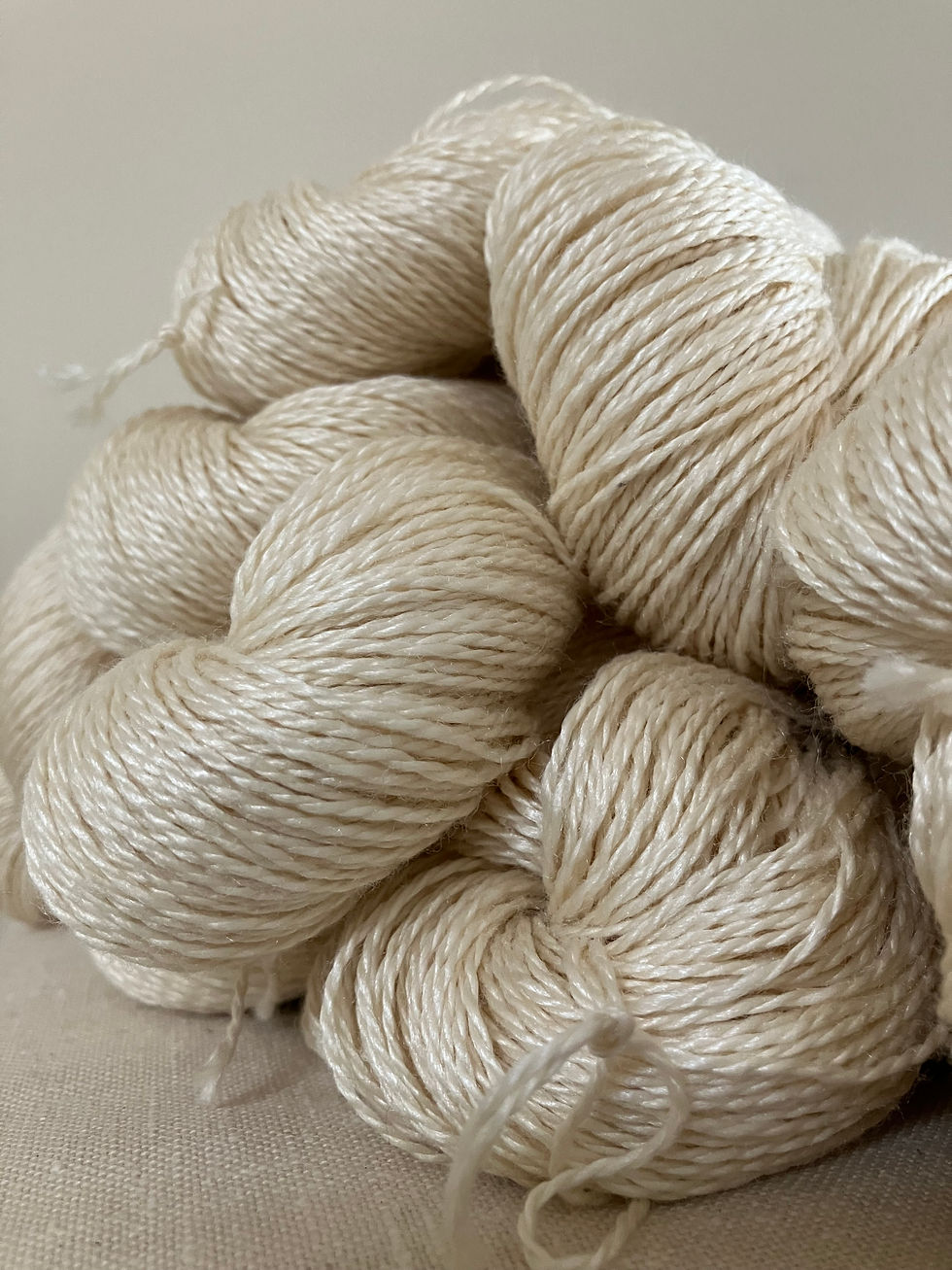 Thumbnail: Superwash Merino and Tussah Silk Yarn | Luxe Handweaving