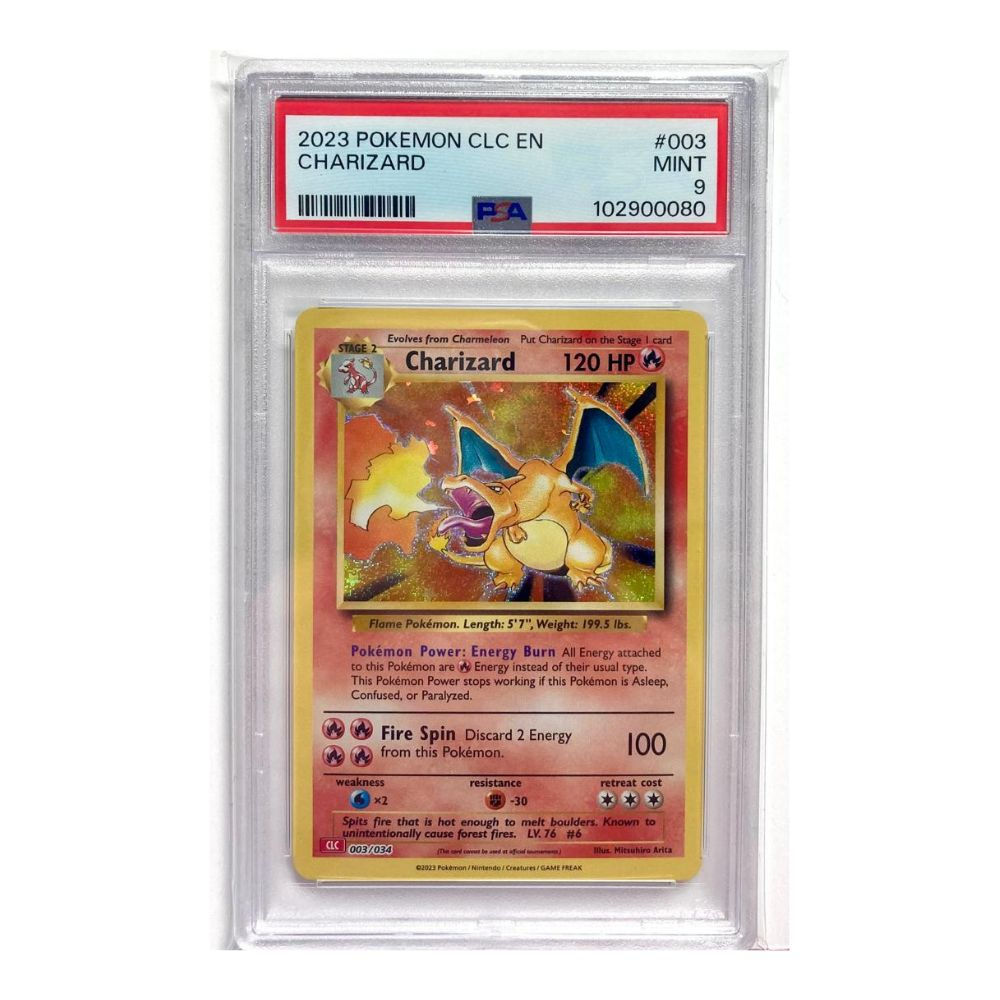 Charizard PSA 9 (003/034)