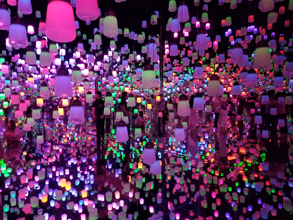 MORI Building DIGITAL ART MUSEUM - Infinite Lantern Mirror Room