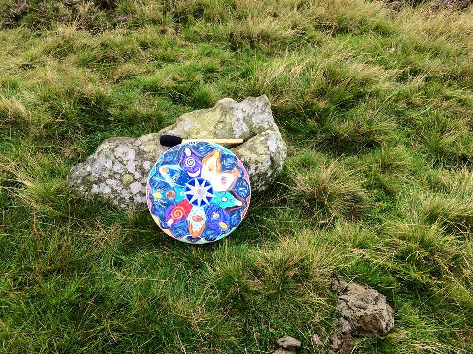 Ros's 9 Ladies Mandala on Exmoor