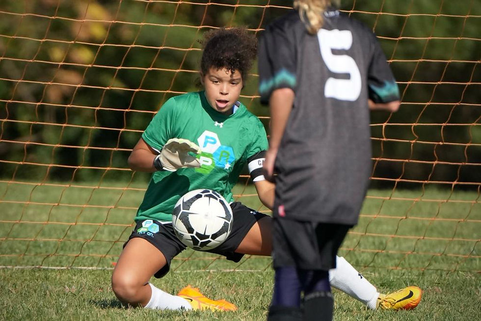 kids playing soccer in DC and Maryland Soccer League for 4th and 5th graders