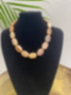 collier ras du cou en agate - Bijoux en pierres naturelles - Toulouse