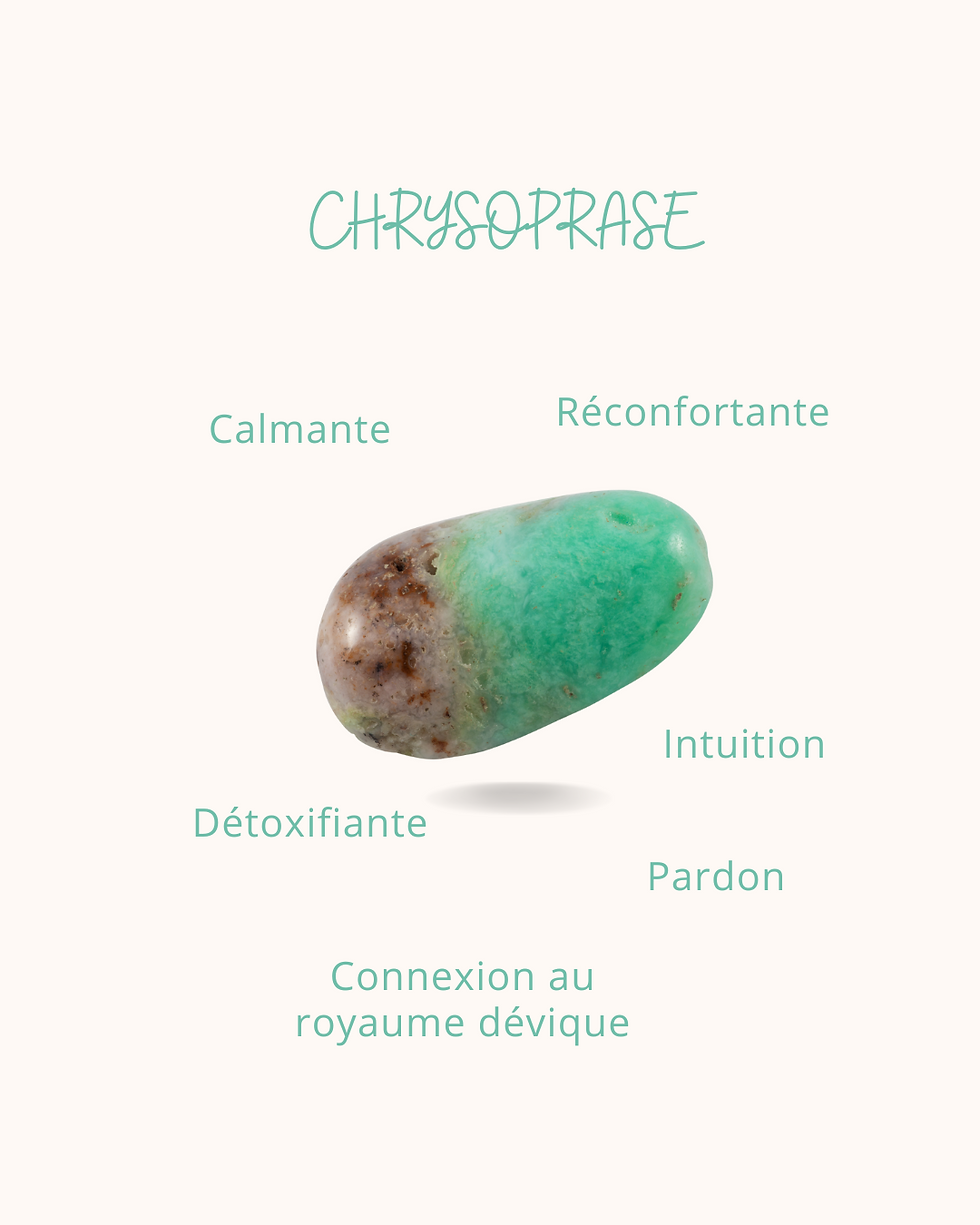 vertus de la chrysoprase