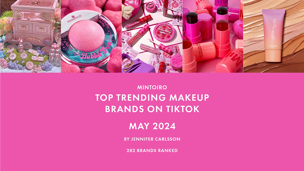 Top Trending Makeup Brands on TikTok May 2024