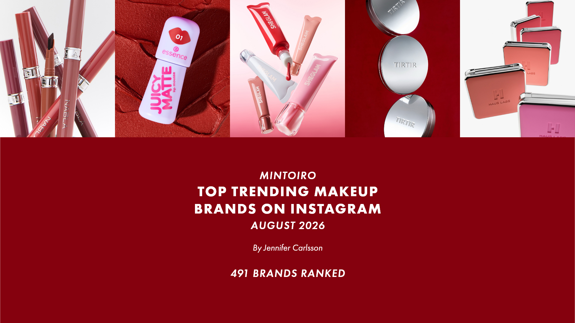 Top Trending Makeup Brands on Instagram August 2026